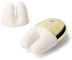 LE WAND DOUBLE VIBE Baltas AUKSO