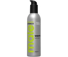 Cobeco MALE Intimate Warm Lubricant 250ml - Gentle Warming Formula