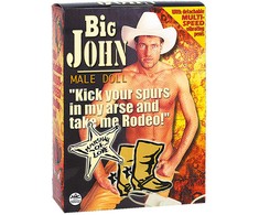 Nmc Didelė pripučiama lėlė „Big John“ iš PVC su peniu