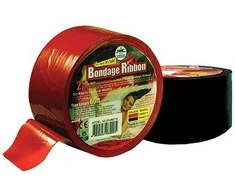 Nmc BONDAGE RIBBON 5CM/18MTR Juodas