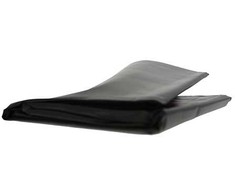 Nmc VINYL BED SHEET Juodas 158x227CM