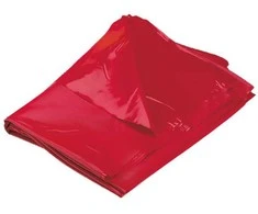 Nmc VINYL BED SHEET Raudonas 158x227CM