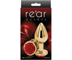 Ns novelties Rose Buttplug Medium Raudona