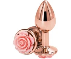 Ns novelties Rožinė Rose Buttplug Small Rožinė