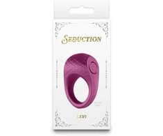 Velvor NS Novelties Seduction Levi varpos žiedas metalinio bordo spalvos