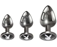 Evolved Playboy Pleasure – Pleasure 3 Ways analinio kištuko rinkinys
