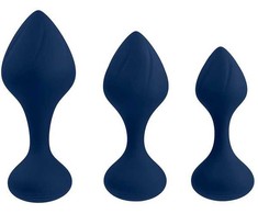 Playboy Pleasure – Tail Trainer Analinis treniruočių rinkinys Navy