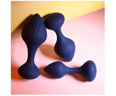 Playboy Pleasure – Tail Trainer Analinis treniruočių rinkinys Navy
