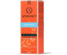 RUF Sexovital Herbal Vitality Supplement Purškiklis 20 ml - Mint &amp; Ginger Extracts
