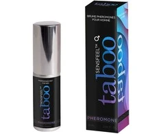 Ruf Taboo Sensfeel Kūno dulksna vyrams su feromonais, 15 ml