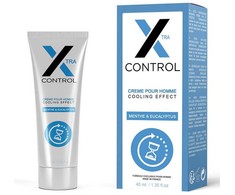 CREAM RUF X-Control Cold Effect Kreminis for Men 40ml - Cooling Formula