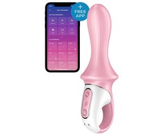 Satisfyer Air Pump Booty 5+ Rosa siurblio vibratorius