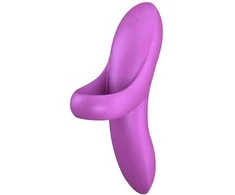 Satisfyer Drąsus meilužis – pirštų vibratorius – violetinė