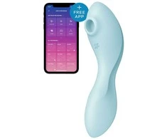 „SATISFYER CURVY TRINITY 5+“ PRISIJUNGIMO PROGRAMĖLĖ MĖLYNA