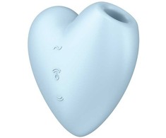 Klitorio masažuoklis Satisfyer Cutie Heart (mėlynas)