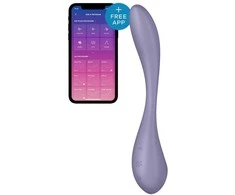 Satisfyer G-Spot Flex 5+ Lilac G taško vibratorius