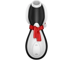 Vibratorius Satisfyer Pingvinas, spalva: juoda