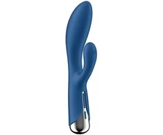 SATISFYER SPINNING RABBIT 1 MĖLYNAS