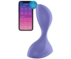 Satisfyer Sweet Seal Violetinė analinis vibratorius