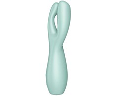 Satisfyer Rožinė Rocks Off Threesome 3 Lay-On Multi-Zone Vibrator, Silicone, Rožinė