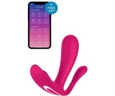SATISFYER_Top Secret Vibrator Plus Rožinė vibratorius