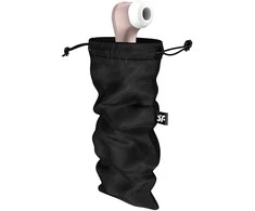 Satisfyer Treasure Bag - krepšys L Juodas dalykėliams susidėti