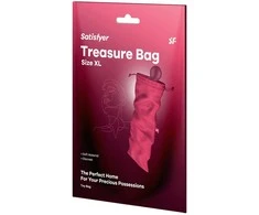 Satisfyer Treasure Bag XL Rožinė įtaisų laikymo krepšys