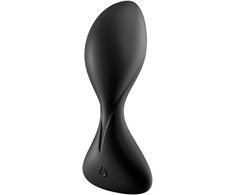 Satisfyer Trendsetter Vibrating Plug App-Controlled Silicone Juodas