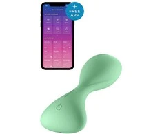 Satisfyer Flat dildo sklandžiai analinis su vibracijos kištukas
