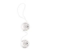 Seven creations Septyni kūriniai VIBRATONE DUO BALLS Sidabrinis BLISTERCARD