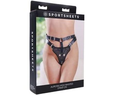 SPORTSHEETS AURORA AUKŠTU JUOSMENIU SU PRISEGAMU DIRŽU