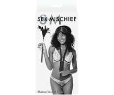 Sportsheets Sportiniai lapeliai – Sex &amp; Mischief Shadow Tie and Tickle Kit