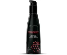 Wicked Sensual Care WICKED AQUA TRAWBERRY SKATINIO LUBRIKANTAS 120ml
