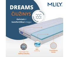 Čiužinys Mlily Dreams 160x200