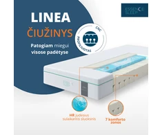 Mlily Čiužinys ESSENCE SLEEP LINEA 200X120X22 CM