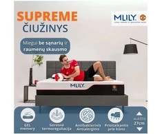 Mlily Čiužinys SUPREME 90X200X27CM