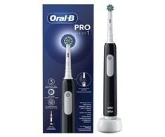 BRAUN D305.513.3 Pro Series 1 juod. Cross Action dantų šepetėlis