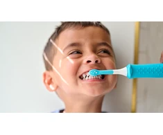 2 dalių šepetėlių galvučių pakuotė Philips Sonicare For Kids, HX6032/90