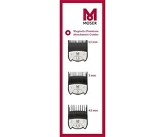 Wahl Clipper Corporation MOSER 1801-7010 Magnetinių antgalių rinkinys 1,5/ 3/ 4,5 mm