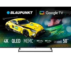 Televizorius Blaupunkt | QLED TV | 50QBG6000S | 50 | Smart TV | Google TV | UHD | Juodas