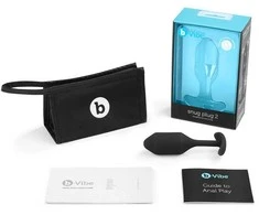 B-Vibe - Snug Plug 2 Juodas