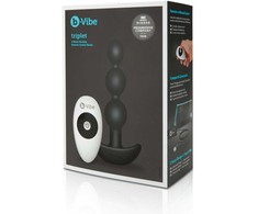 B-Vibe - Triplet Anal Beads Juodas