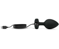 Dreamtoys B-Vibe - Vibrating Jewel Plug XXL Juodas