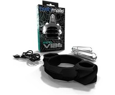 Bathmate HydroVibe Hydrotherapy Ring Juodas - Vibrating Vanduo System