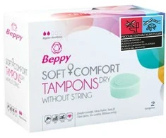 Tamponiniai-BEPPY SOFT&amp;COMFORTTAMPONS DRY 2 VNT
