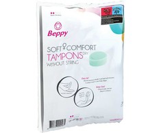 Beppy Soft-Comfort Tampons Dry 30-Pack | Cordless Anatomical Design