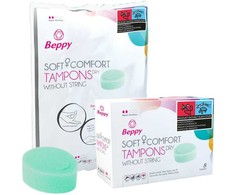 Beppy Soft-Comfort Tampons Dry 30-Pack | Cordless Anatomical Design