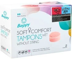 Tamponinis-BEPPY SOFT &amp; COMFORT TAMPON WET 2Vnt