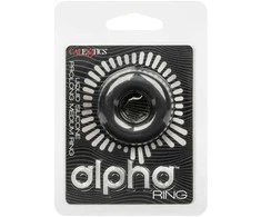 Calexotics Alpha Prolong Medium Ring Juodas