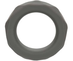 CalExotics Alpha Prolong Silicone Ring Pilkas - Seamless Comfort Enhancer 2.5 cm